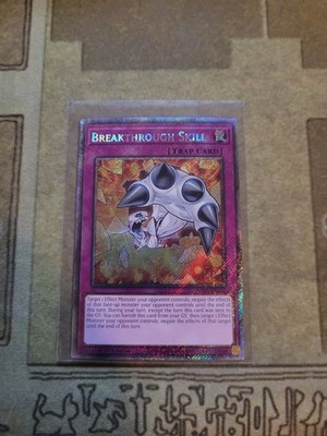 YUGIOH BREAKTHROUGH SKILL RA04-EN202 PLATINUM RARE 1ST ED NM