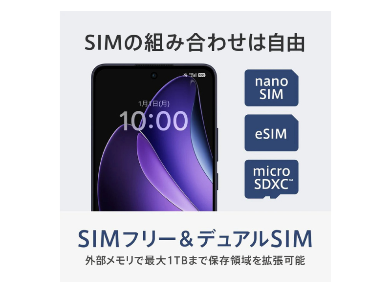 OPPO Reno13 A OPG05 Navy 128GB 8GB UQmobile SIM-Free Unlocked