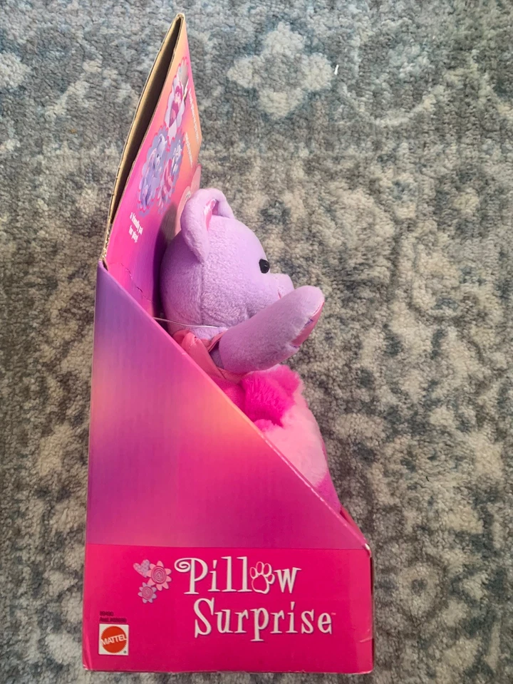 RARO Barbie Perfectamente Peluche Almohada Sorpresa Bella Bear 89490 NUEVO EN CAJA Foto 3 de 4