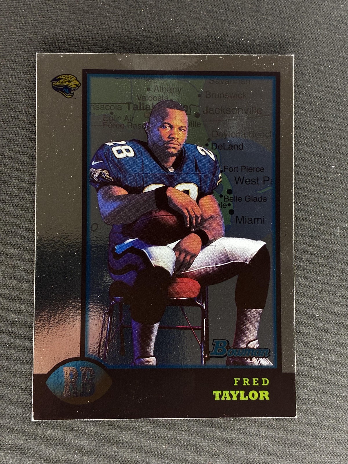 1998 Bowman #11 Fred Taylor Interstate