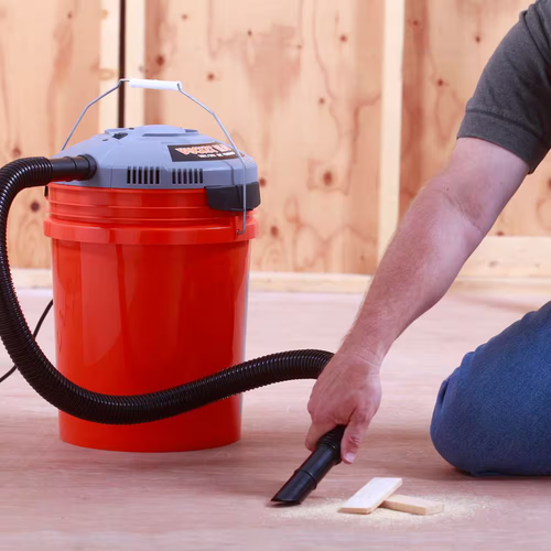 5 Gal. Aspirapolvere da officina Powerhead 1,75 HP Wet Dry Vac BH0100 con filtro, tubo flessibile ( - Foto 11 di 12