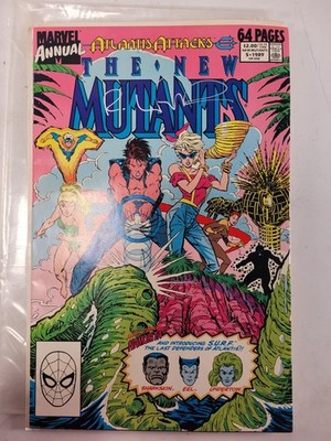 New Mutants Annual #5 Vol. 1 1989 Marvel Comics 1st App Annual 8