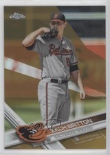 2017 Topps Chrome Gold Refractor 44/50 Zach Britton #152 5i2