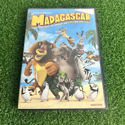 Madagascar DVD Dreamworks Animated Movie