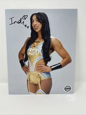 New Wrestling Indi Hartwell Autographed 8x10 ROH WWE AEW NJPW WCW NXT
