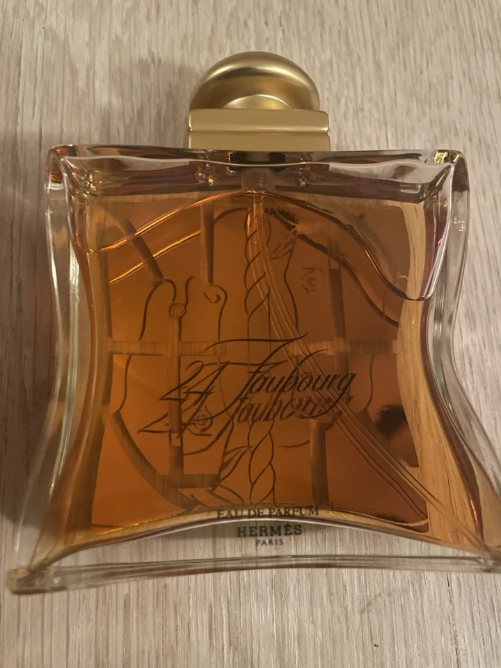 RARO Horse Hermes 24 Faubourg 3.3oz Eau De Parfum Edición Cuadrada Probador EDP Foto 3 de 4