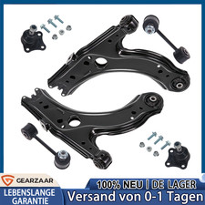 2x QUERLENKER + TRAGGELENK + KOPPELSTANGE 1004110007 FÜR AUDI A3 VW BORA GOLF 4