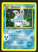 2000 Pokemon Azumarill 2/111 Neo Genesis Holo Rare LP on eBay