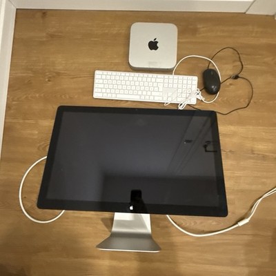 mac mini 2012 Intel Core i5 2,5GHz inklusive  Maus Und Tastatur und Monitor 
