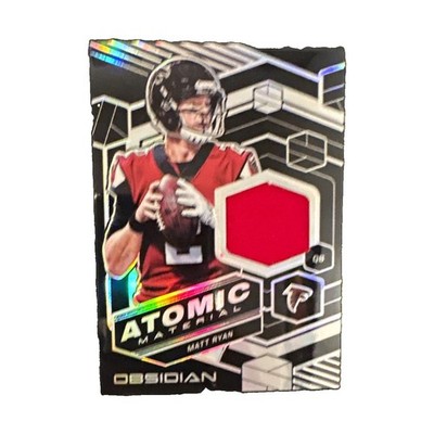 Panini 2018 Obsidian Matt Ryan Falcons Atomic Materials AM-50 /100 MEM Card