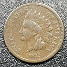 1872 Indian Head Cent 1c Semi-Key Date Bold ‘N’