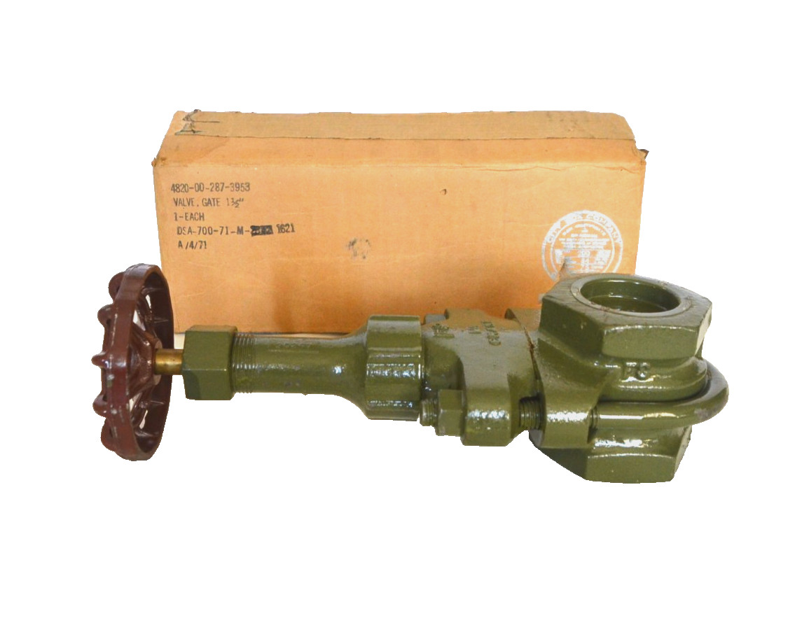 Crane 1-1/2" 490 U Bolt Gate Valve