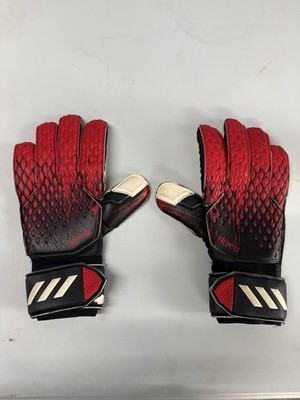 Adidas Predator 20 Match Soccer Goalie Positive Cut Soft Red Grip Gloves Size 9