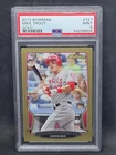 Mike Trout - Gold - 2013 Bowman Baseball  #121 - PSA 9 - Angels - 🔥HOT🔥