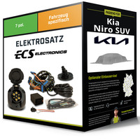 Elektrosatz 7-Pol Spezifisch für Kia Niro SUV 04.2022-Jetzt NEU ECS Electronics