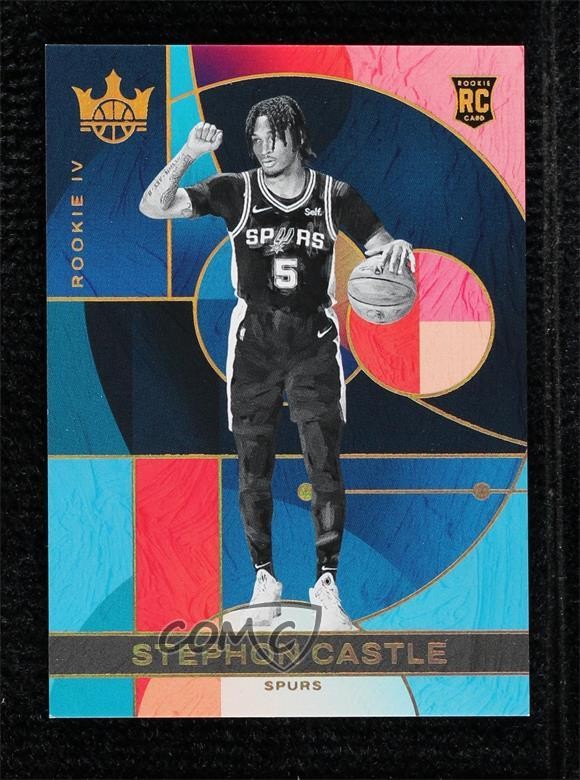 2024-25 Panini Court Kings Rookies IV Stephon Castle #215 Rookie RC 16wc