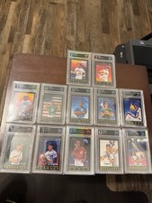 1991 Fleer Pro Vision black Complete graded set (Arena Club)