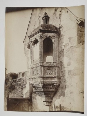 Chateau De Vitre Chaire Frankreich um 1890 ND Foto