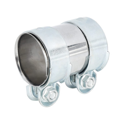 X Autohaux Exhaust Pipe Sleeve Connector Clamp Coupler For Vw Golf Jetta Passat