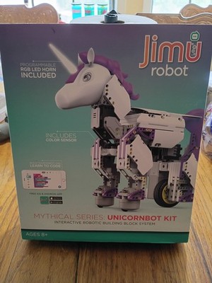 Jimu Robot UnicornBot Kit Buildable Interactive Robots Blockly Coding STEM