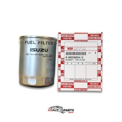 Genuine Isuzu Fuel Filter For NPR NQR NRR FTR FVR 4HE1 4.8L 7.1L 5.8L 1989-2007