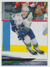 2024-25 UPPER DECK EXTENDED CLEAR CUT DANTON HEINEN VANCOUVER CANUCKS #636