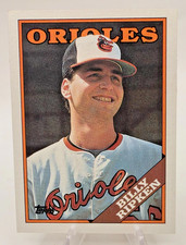 1988 Topps - Billy Ripken ROOKIE CARD #352 (RC) - Orioles. rookie card picture