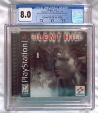 ORIGINAL PLAYSTATION PS1 SILENT HILL CGC UNIVERSAL GRADED 8.0 COMPLETE IN BOX
