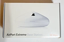 Apple AirPort Extreme Base Station 54 Mbps 10/100 Wireless G Router (A1034)