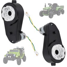 2 Pcs Kids Ride On Car Gearbox 550 12V Motor 40000RPM Electric Motor Gearbox