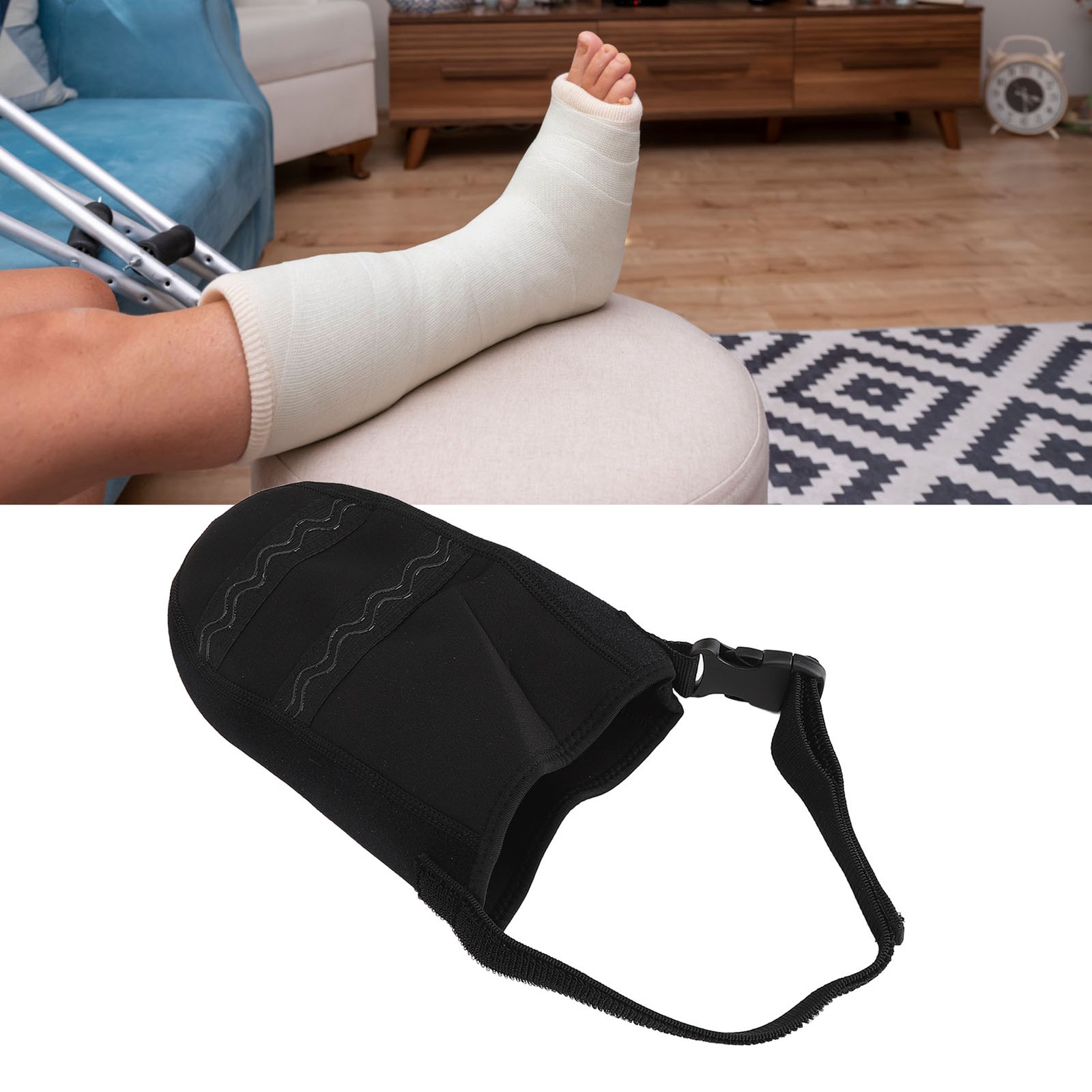 Cast Socks Anti Slip Protective Cast Sock Toe Cover Leg Foot Ankle Cast Cove HPT