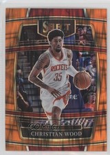 2021-22 Panini Select Concourse Orange Flash Prizm Christian Wood #61 1o8k