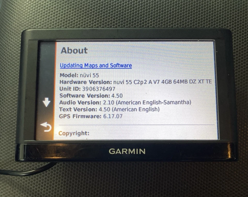 Garmin nuvi 55LM 5-inch GPS Navigation Unit Only Lifetime Maps - Tested - Image 4 of 4