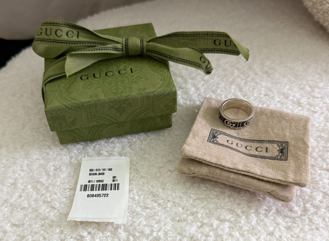 Gucci GG Marmont Wide Ring | eBay