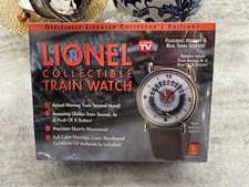 Lionel Collectible Train Watch w/Sounds Collector's Edition BRAND NEW - Sealed!