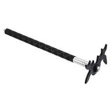 Silicone Retractable Billiard Pool Cue Stick Bridge with Head Black