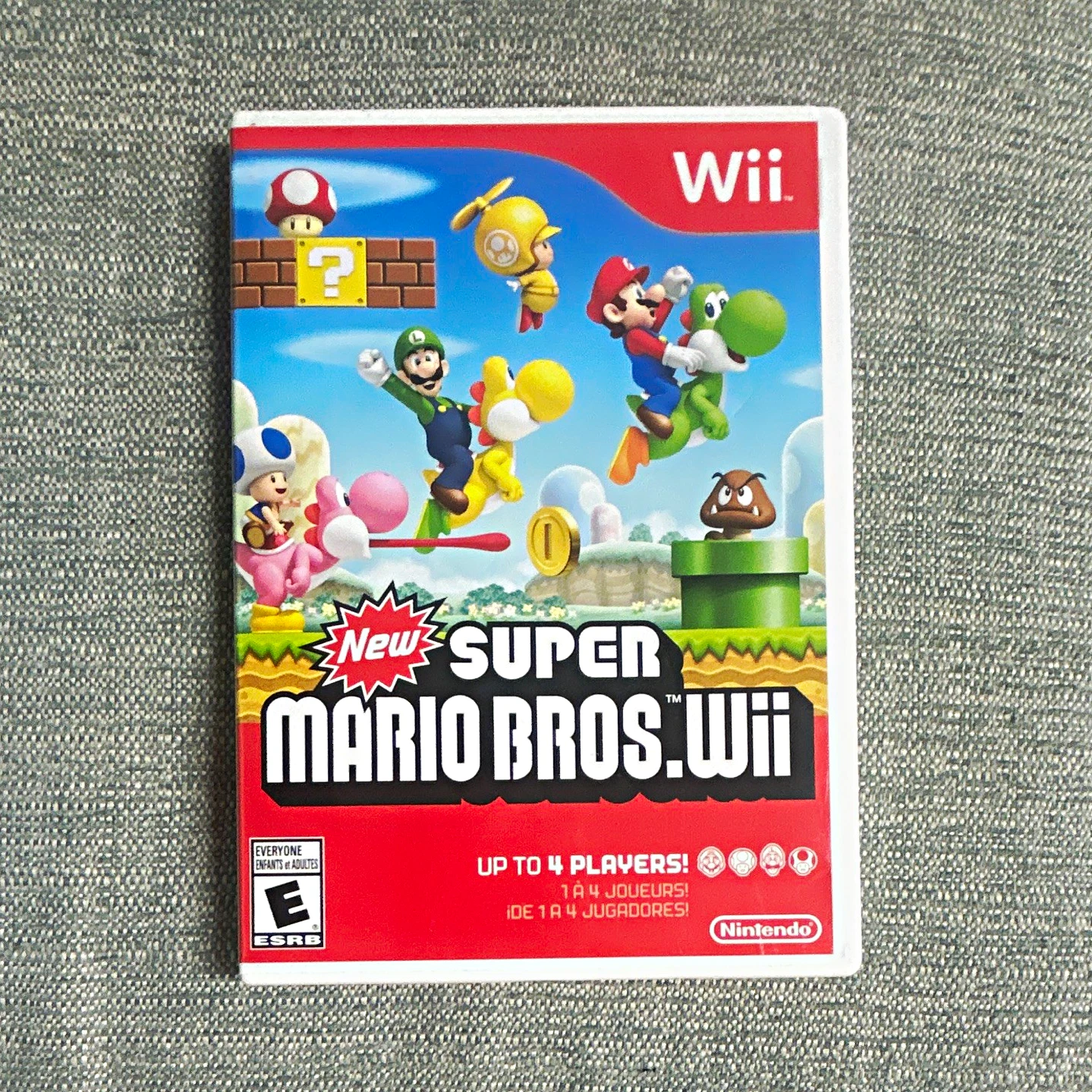 Nintendo New Super Mario Bros. Wii Nintendo Wii 2009 Platformer Multiplayer E