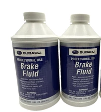 GENUINE Brake Fluid - 12 fl.oz Bottle (Pack of 2) - SOA868V9220  (For SUBARU)