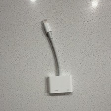 Apple 30-Pin to HDMI Digital AV Adapter, White, 0.7 ft Cable