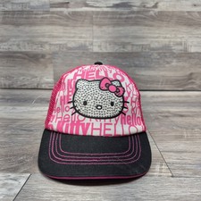 Hello Kitty Cartoon Hat Cap Youth Kids Girls Adjustable Snapback