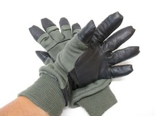NEW USGI COLD WEATHER MILITARY GLOVES GREEN/BLACK INTERMEDIATE HAU15/P FLYER'S