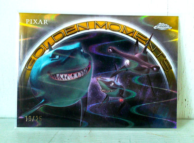 2025 Pixar Gold Golden Moments #GM-7 Fish Are Friends Not Food 19/25 Nemo Dory