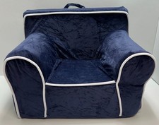 Upholstered Kids Sofa Velvet Toddler Couch High-Density Sponge Seat Baby Chair