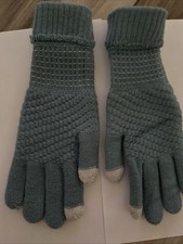 womens winter gloves Light Blue One Sz