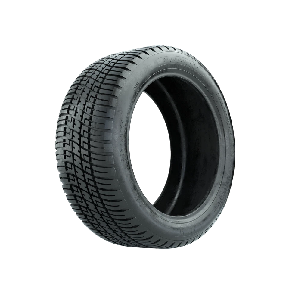 (4) GTW Fusion 19" Golf Cart Street Tires 205/30-14 Street/Course Tire 4-Ply - Image 3 of 4