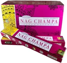 Deepika Masala Nag Champa Agarbatti Incense Sticks Natural Fragrance 12X15g