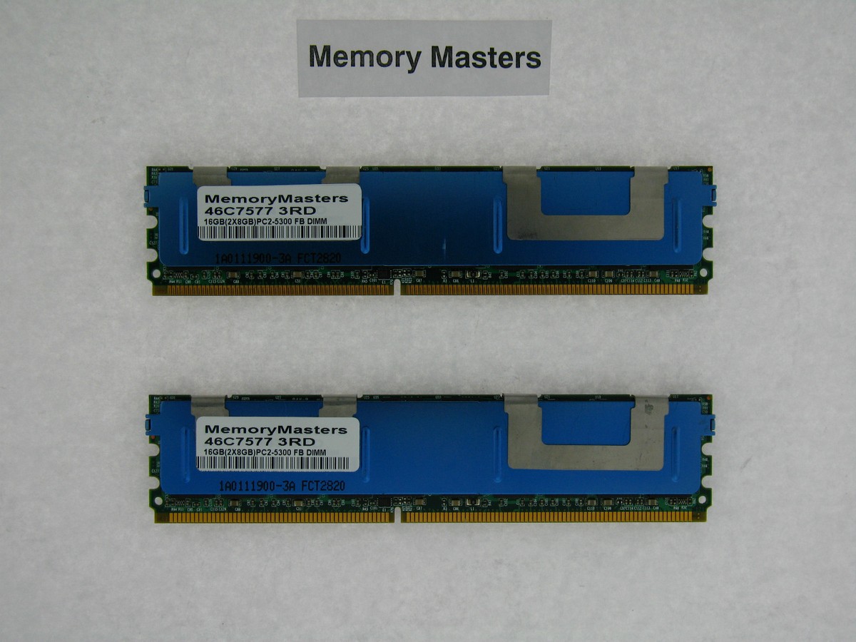 46C7576 8 GB (1X8 GB) DDR2-667 FBDIMM Server Blade HS21 - Foto 11