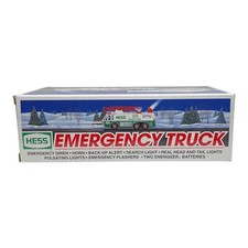 Vintage 1996 Hess Emergency Truck New in Original Box