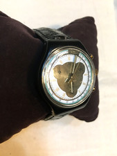 Swatch Chrono COLOSSAL SCB109 1990 Vintage ORIGINAL Twenty Two Jewels SWISS