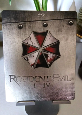 Resident Evil 1-4 Quadrologie - Limited Steelbook Edition - Blu-ray